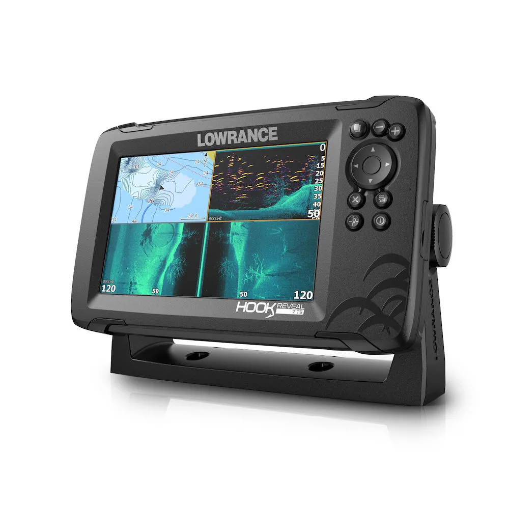 HOOK Reveal 9 TripleShot with CHIRP, SideScan, DownScan & Base Map |  Lowrance UK