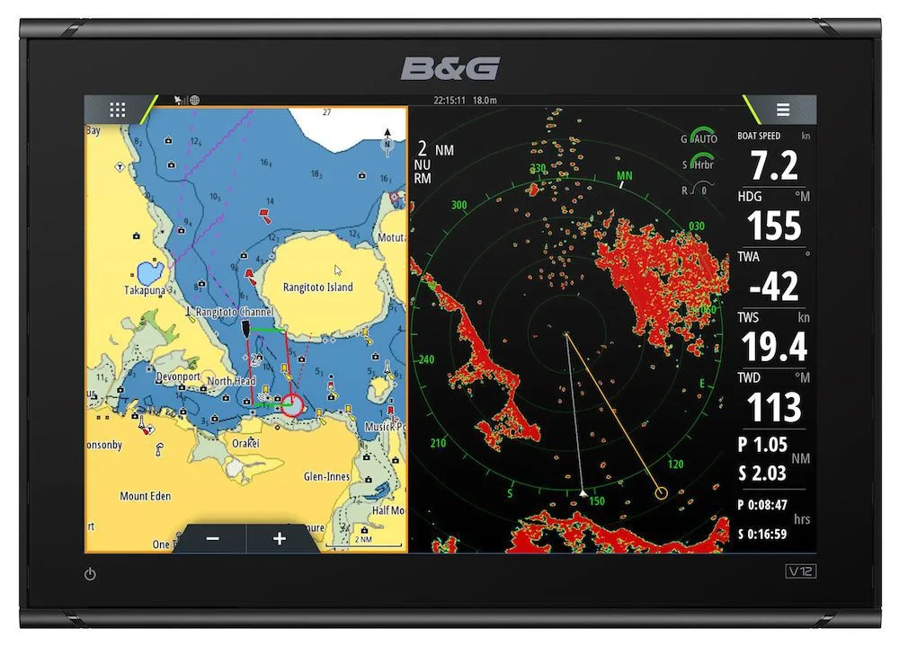 B&G Vulcan Chartplotters | SailRACE